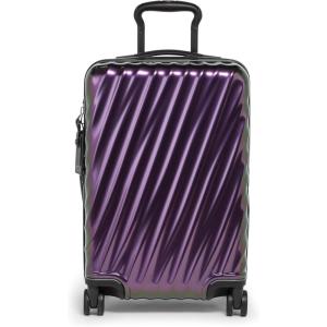 TUMI – 19 Degree International Expandable 4 Wheeled Carry-On – Hard Shell Suitcase – 21.8″ X 14.0″ X 9.0″ – Matte Black Texture(Iridescent Dusk)