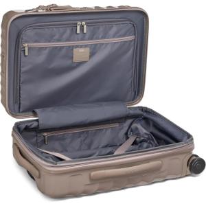 TUMI – 19 Degree International Expandable 4 Wheeled Carry-On – Hard Shell Suitcase – 21.8″ X 14.0″ X 9.0″ – Matte Black Texture(Moon Rock)