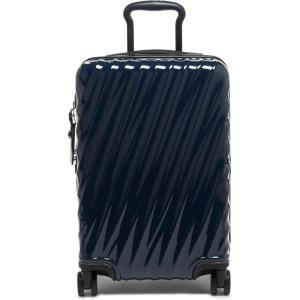 TUMI – 19 Degree International Expandable 4 Wheeled Carry-On – Hard Shell Suitcase – 21.8″ X 14.0″ X 9.0″ – Matte Black Texture(Navy)