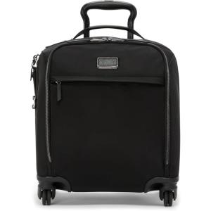TUMI – Voyageur Leger 4 Wheeled Luggage – Women’s Lightweight and Spacious, Sleek Silhouette, Durable Premium Suitcase – 16″ Compact Carry-On, Black with Gold Hardware(BLACK/GUNMETAL)