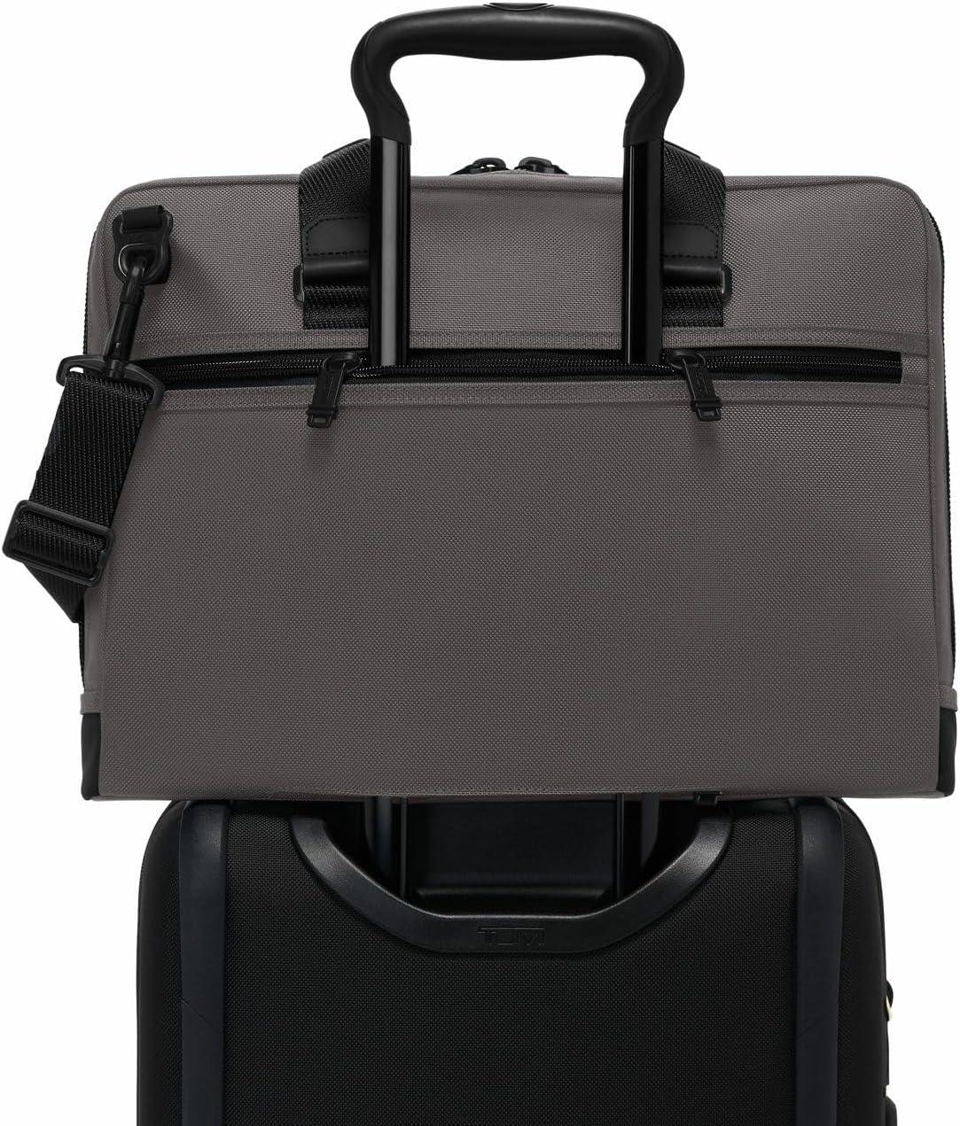 imageTUMI Alpha Bravo Academy Brief Compact Laptop Briefcase Travel Laptop Bag 118 X 155 X 20 For 15 LaptopCharcoal