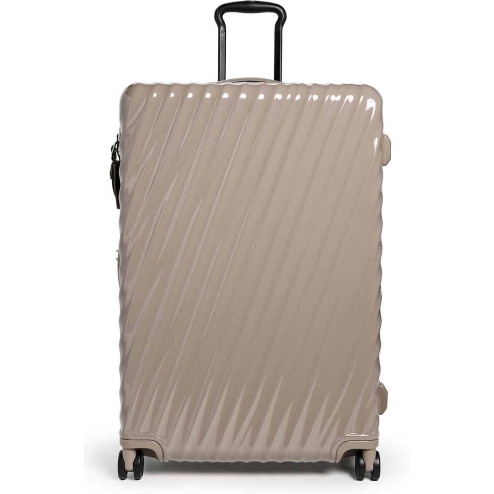 imageTUMI 19 Degree Extended Trip Expandable 4 Wheel Packing Case Durable Hard Shell Zipper Expansion Checked Bag Suitcase NavyMoon Rock