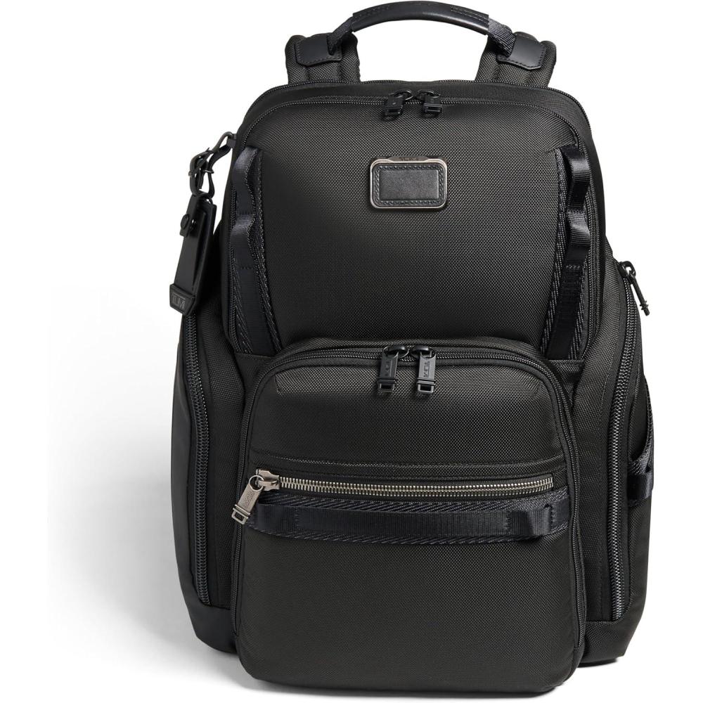 imageTUMI  Alpha Bravo Search Backpack  Laptop Backpack for Men amp Women  Backpack for Work amp Travel  170 X 140 X 83  Black LeatherBlack