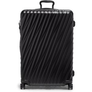 TUMI – 19 Degree Extended Trip Expandable 4 Wheel Packing Case – Durable Hard Shell Zipper Expansion Checked Bag – Suitcase – Navy(Black Texture)