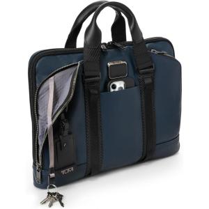 TUMI – Alpha Bravo Academy Brief – Compact Laptop Briefcase – Travel Laptop Bag – 11.8″ X 15.5″ X 2.0″ – For 15″ Laptop(Navy Coated Canvas)