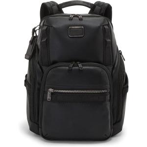 TUMI – Alpha Bravo Search Backpack – Laptop Backpack for Men & Women – Backpack for Work & Travel – 17.0″ X 14.0″ X 8.3″ – Black Leather(Black Leather)