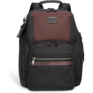 TUMI – Alpha Bravo Search Backpack – Laptop Backpack for Men & Women – Backpack for Work & Travel – 17.0″ X 14.0″ X 8.3″ – Black Leather(Oxblood)