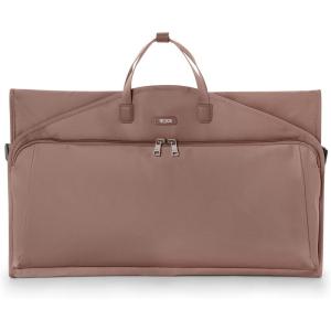 TUMI – Travel Accessory Garment Bag – Foldable Garment & Suit Carrier with Add-A-Bag Sleeve – For 2 Garmets – Black(Light Mauve)