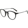 imageTUMI  VTU801 Unisex Reading Glasses  Blue Light Blocking Eyeglasses for Men amp Women  Stylish Round Shape Eyewear  15mm  Black