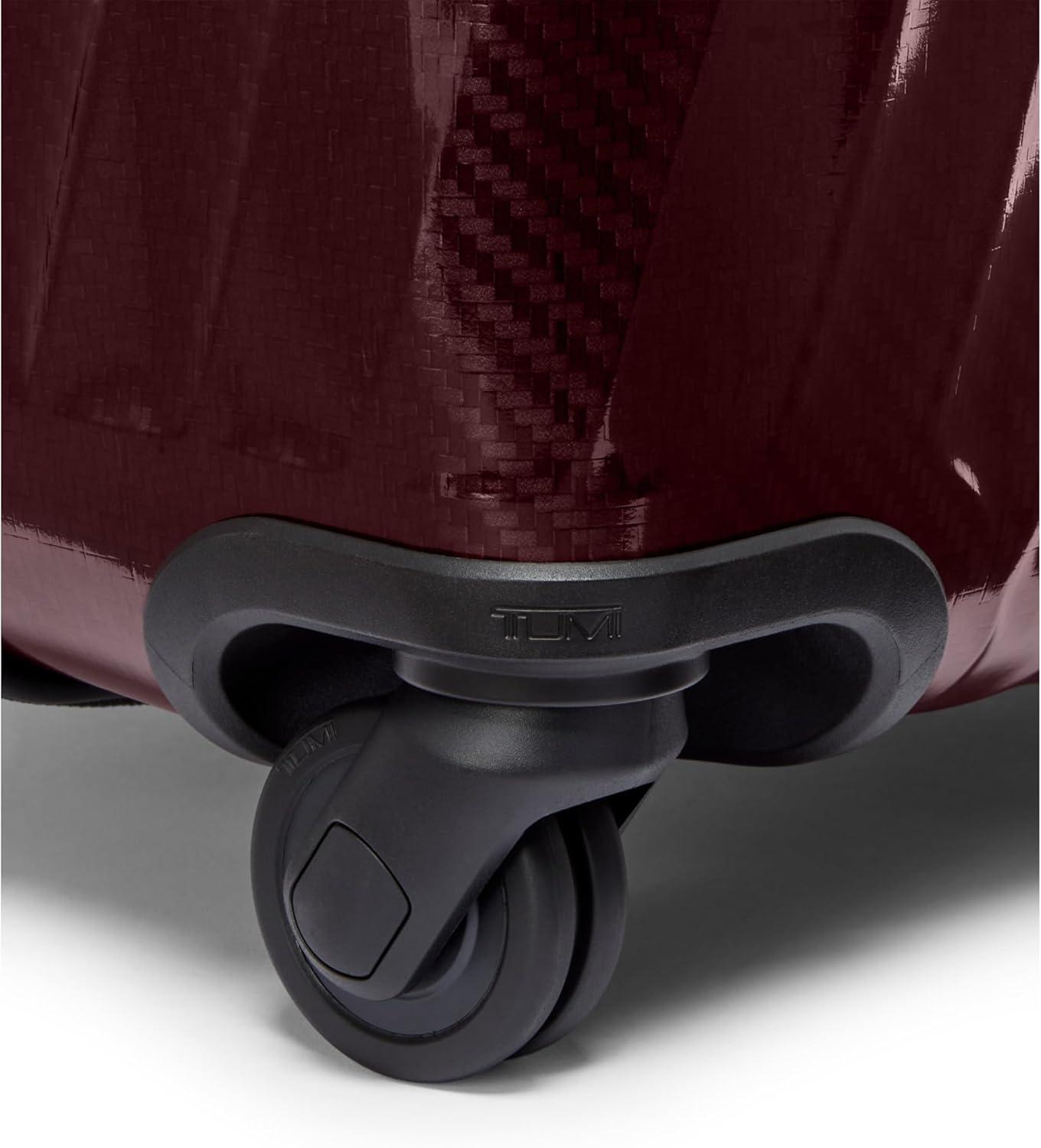 imageTUMI 19 Degree Lite 4 Wheel Luggage Lightweight and Highly Durable Modern Contour Hard Shell Mens and Womens Suitcase 30 Extended Trip Packing Case Washed YellowWine