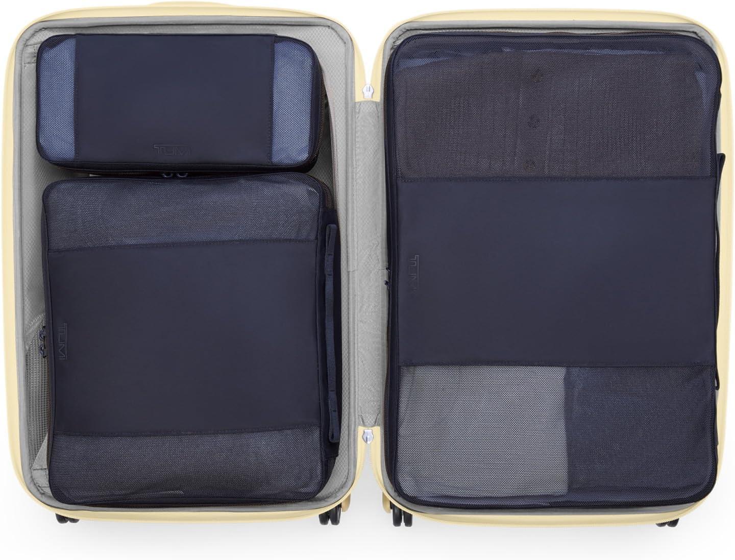 imageTUMI 19 Degree Lite 4 Wheel Luggage Lightweight and Highly Durable Modern Contour Hard Shell Mens and Womens Suitcase 30 Extended Trip Packing Case Washed YellowWASHED YELLOW