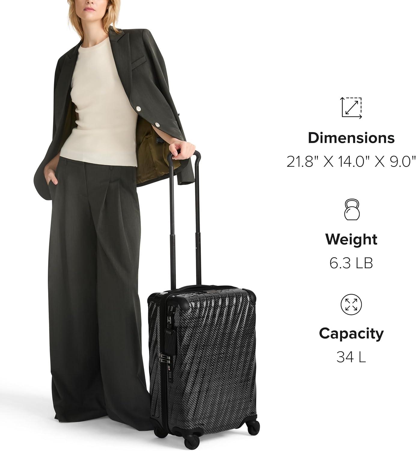 imageTUMI 19 Degree Lite 4 Wheel Luggage Lightweight and Highly Durable Modern Contour Hard Shell Mens and Womens Suitcase 30 Extended Trip Packing Case Washed YellowTitanium Grey