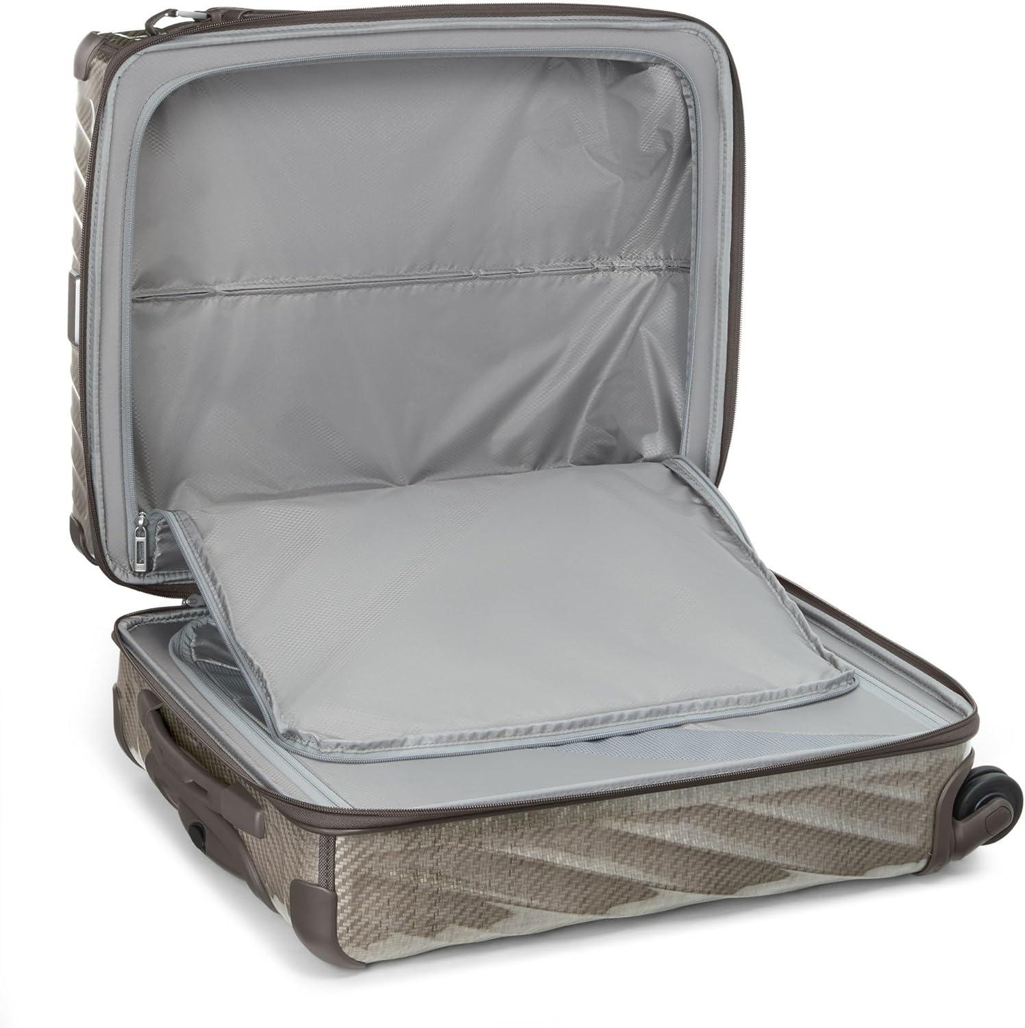 imageTUMI 19 Degree Lite 4 Wheel Luggage Lightweight and Highly Durable Modern Contour Hard Shell Mens and Womens Suitcase 30 Extended Trip Packing Case Washed YellowTitanium Grey