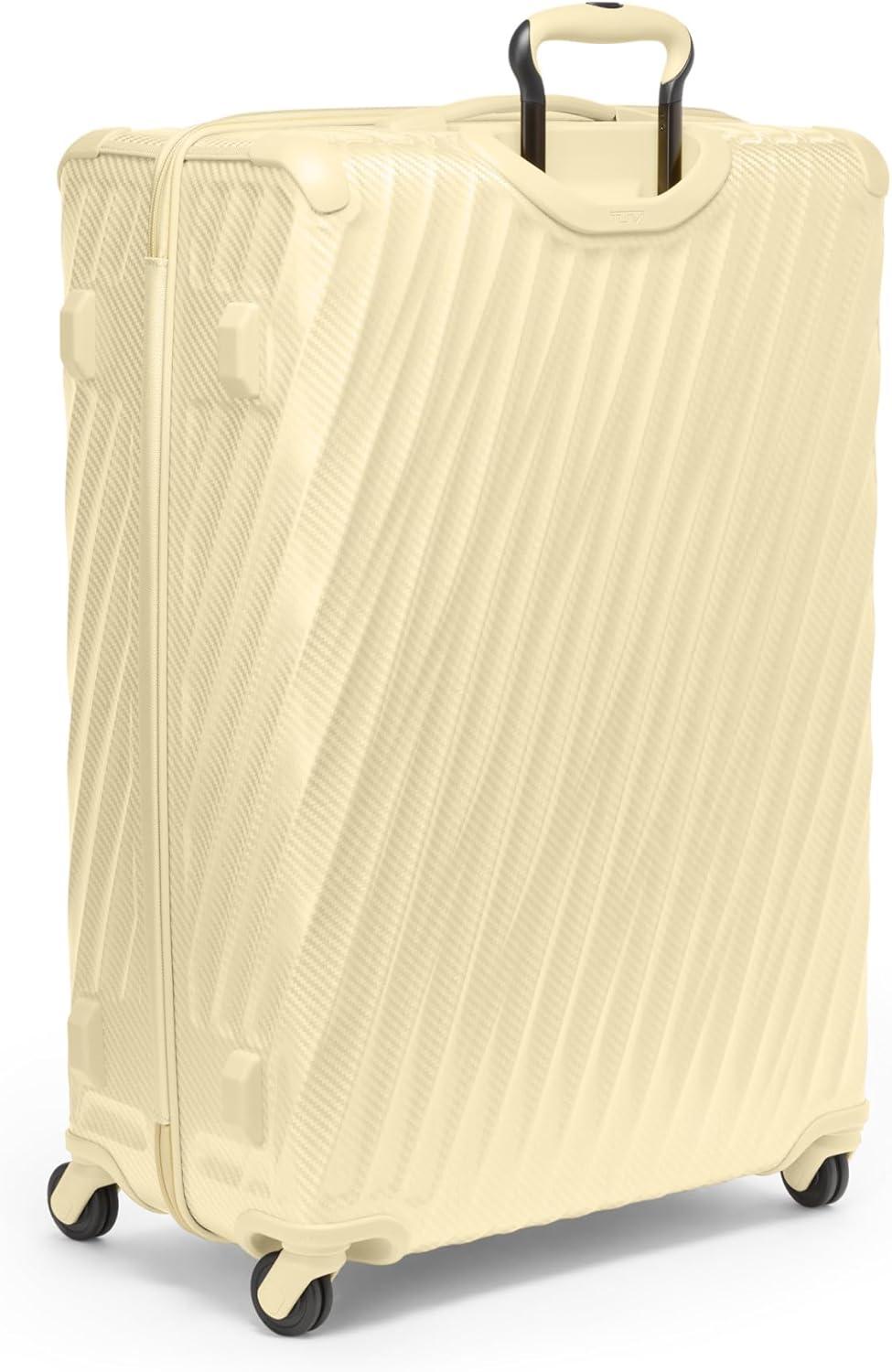 imageTUMI 19 Degree Lite 4 Wheel Luggage Lightweight and Highly Durable Modern Contour Hard Shell Mens and Womens Suitcase 30 Extended Trip Packing Case Washed YellowWASHED YELLOW