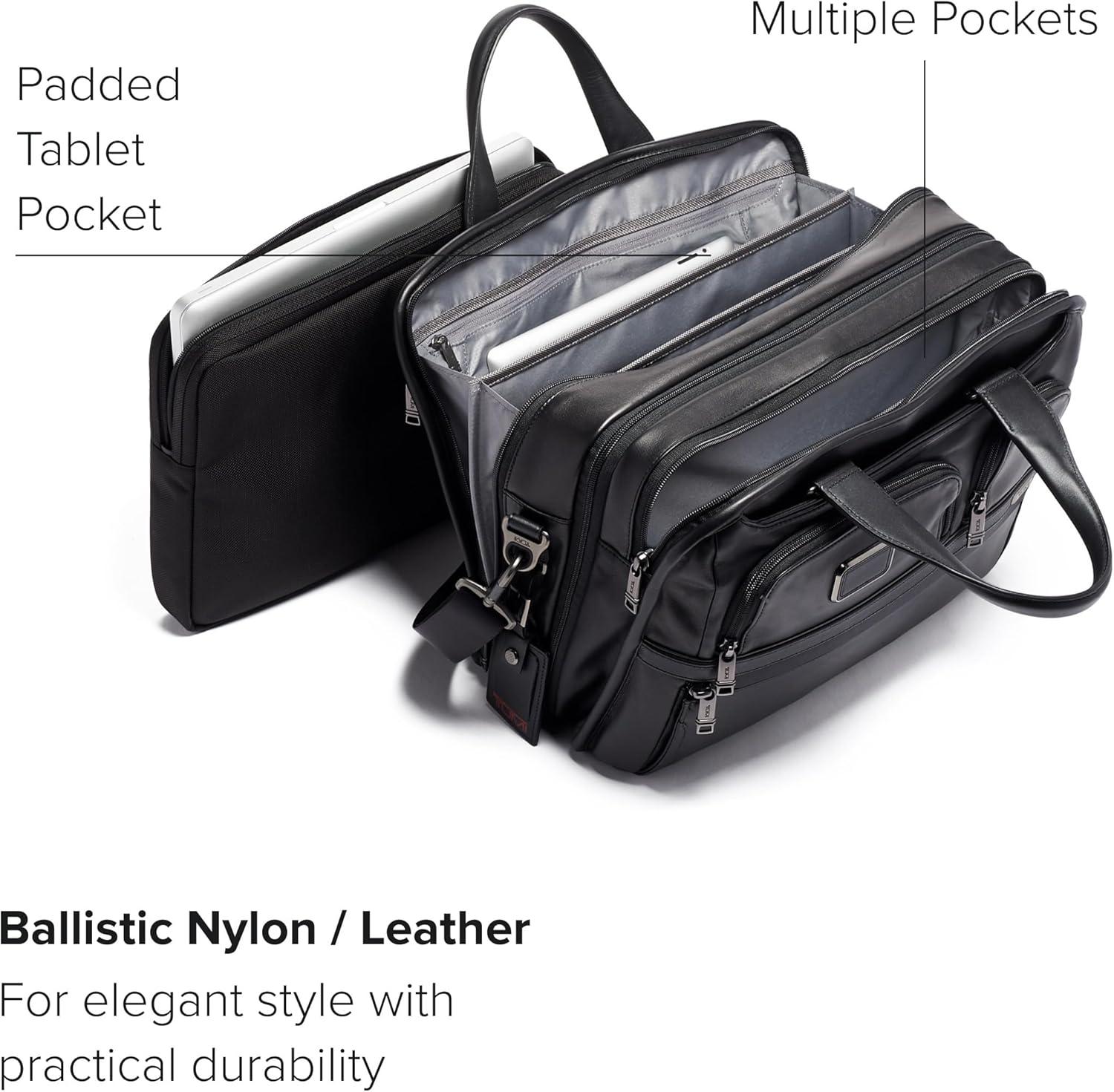 imageTUMI Mens ContemporaryBlack Leather