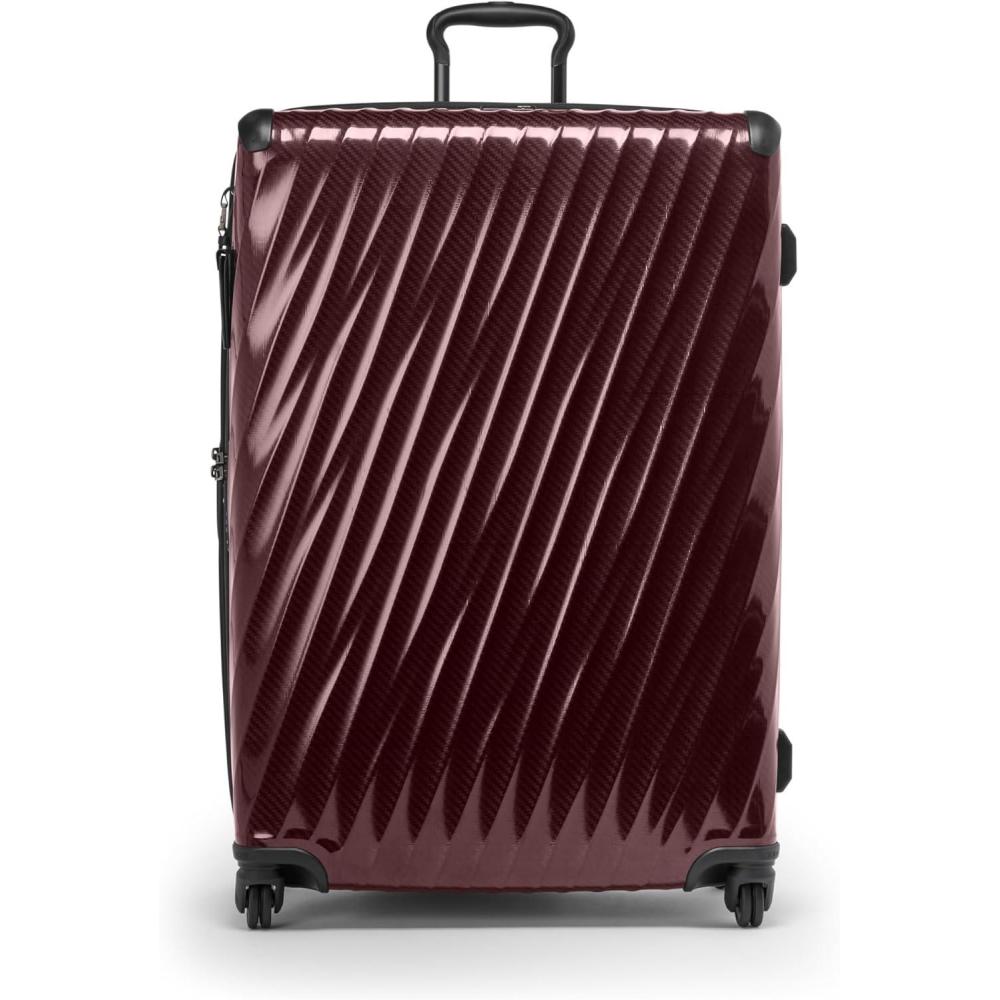 imageTUMI 19 Degree Lite 4 Wheel Luggage Lightweight and Highly Durable Modern Contour Hard Shell Mens and Womens Suitcase 30 Extended Trip Packing Case Washed YellowWine