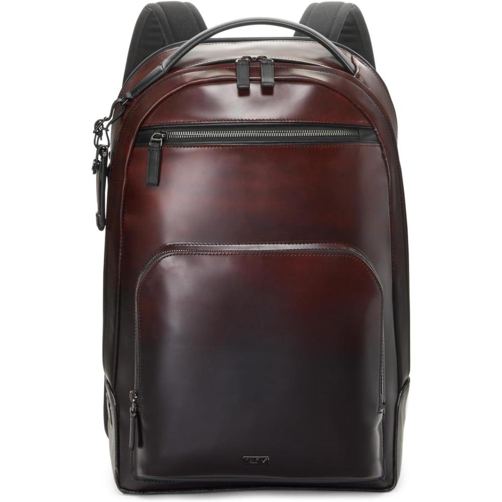 imageTUMI  Harrison Warren Backpack  15Inch Laptop Backpack  Stylish Womens amp Mens Backpack for Travel amp Business  Burnished WineBurnished Wine