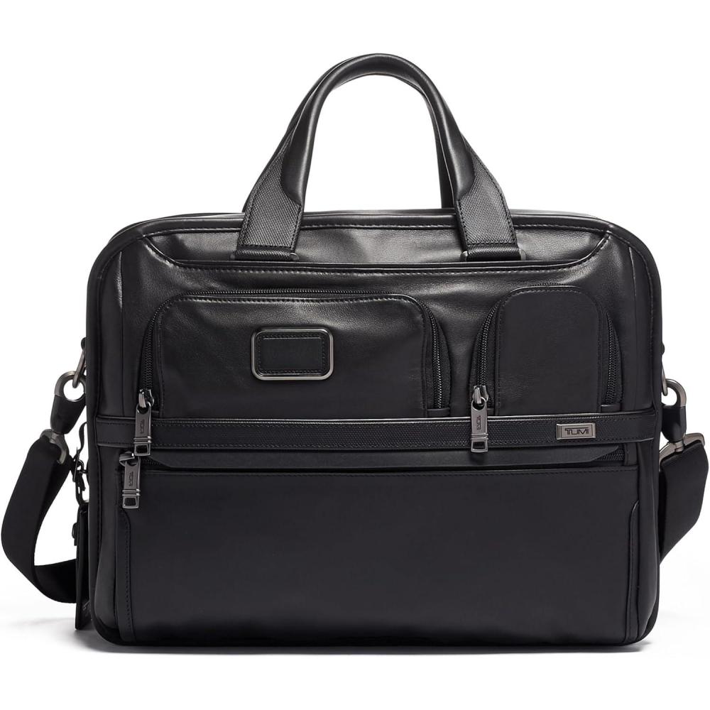 imageTUMI Mens ContemporaryBlack Leather