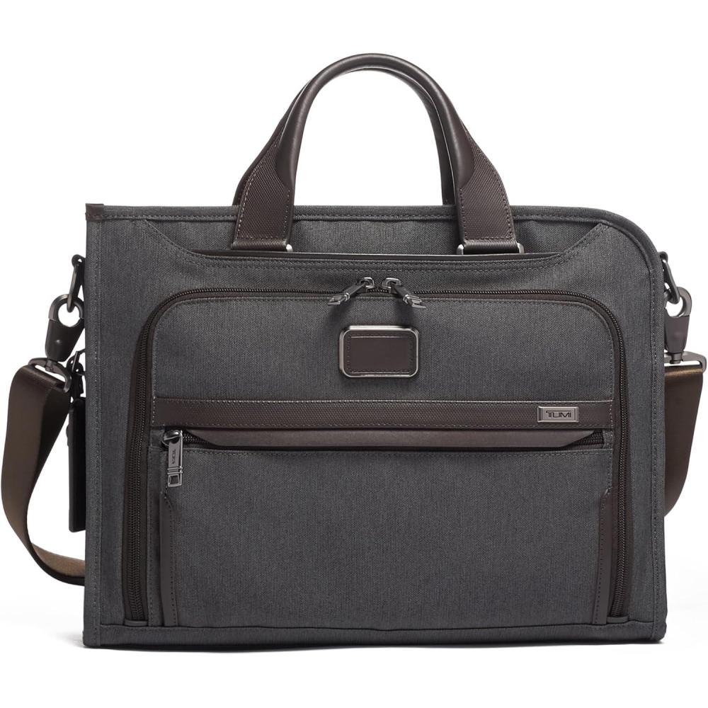 imageTumi 02603110 Mens Slim Deluxe Portfolio Official Product Navy navy One SizeAnthracite