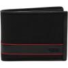 imageTUMI  Alpha Global Double Billfold  International Bills Wallet  Secure and Durable  BlackRedBLACK RED