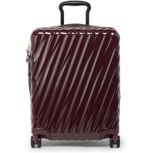 TUMI – 19 Degree Continental Expandable 4 Wheeled Carry-On – Carry-On Bag – Travel Accessories – 21.8″ X 15.8″ X 9.0″ – Wine(WINE)