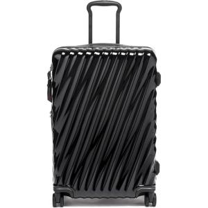 TUMI – 19 Degree Medium Checked Luggage 4 Wheeled Packing Case – Hard Shell Suitcase – 26.0″ X 17.5″ X 10.0″ – Navy(Black)