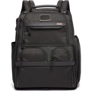 TUMI – Alpha Compact Laptop Bag Brief Pack – Travel Laptop Backpack for Business Tracer – Ballistic Nylon – Black