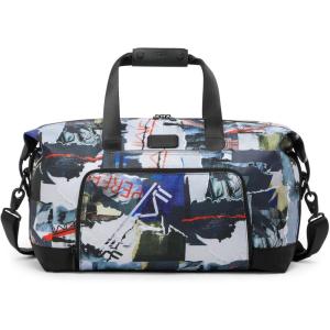 TUMI – Alpha Double Expansion Duffel – Business & Weekend Travel Duffel Bag – Designed for Durability & Functionality – Wheatpaste print
