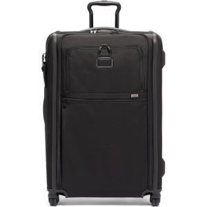 TUMI – Alpha Medium Trip Expandable 4-Wheeled Packing Case – Professional Travel Rolling Luggage – Black