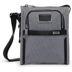 TUMI – Alpha Pocket Bag – Small Travel Crossbody Bag – Shoulder Bag for Men & Women(Gray)