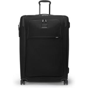 TUMI – Alpha X-Large Dual Access Expandable 4-Wheeled Checked Luggage – Zipper Expansion, Durable Ballistic Nylon, Extra Large Capacity Suitcase with TSA Lock – Dark Black(Black)