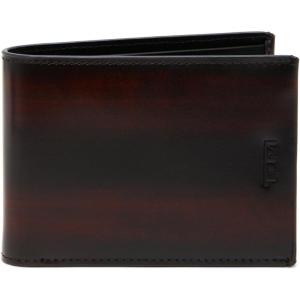 TUMI – Nassau Double Billfold Wallet – Men’s Premium Leather Card Holder – RFID Protection – Burnished Wine Leather
