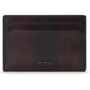 TUMI – Nassau Slim Card Case – Men’s Premium Leather Wallet – Burnished Wine(NEW BURNISHED WINE)