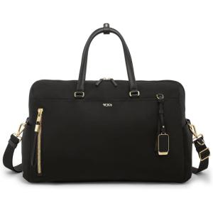 TUMI – Voyageur Venice Duffel – Aesthetic Travel Duffel Bag for Women – Multicompartment Weekender Ladies’ Bag – Black/Gunmetal(Black/ Gold)