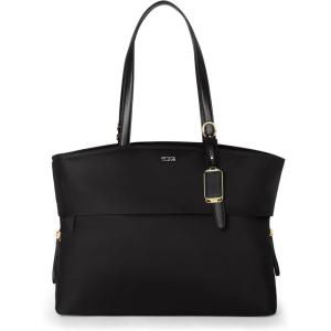 TUMI womens Cam Large Tote(Black/Gold)