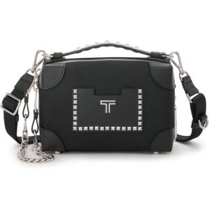TUMI womens Small Soft Trunk Crossbody(Black Studded)