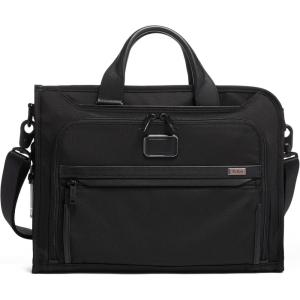 Tumi 02603110 Men’s Slim Deluxe Portfolio, Official Product, Navy, navy, One Size(Black)