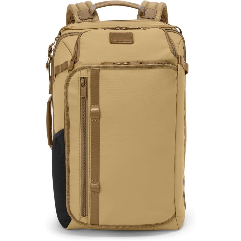 imageTUMI  Alpha Bravo Detrick Backpack  MultiCompartment Travel Gear  Adjustable Straps amp Easy to Carry  KhakiKhaki