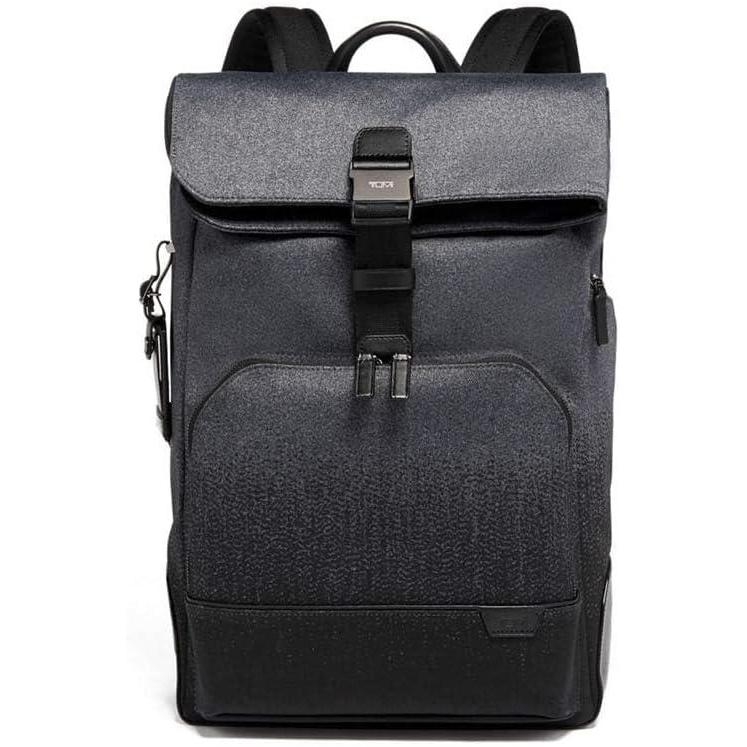 imageTUMI  Harrison Osborn Roll Top Backpack  Mens Professional Bag for Business amp Travel  Fits up to 15 Laptop  Midnight BlackCharcoal Ombre