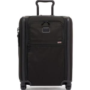 TUMI – Alpha Continental Expandable 4-Wheeled Carry-On Luggage – Compact Travel Suitcase – TSA Lock Tracer – Black