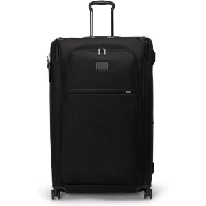 TUMI – Alpha XX-Large Dual Access Expandable 4-Wheeled Checked Luggage – Zipper Expansion, Durable Ballistic Nylon, Extra Large Capacity Suitcase with TSA Lock – Black(Black)