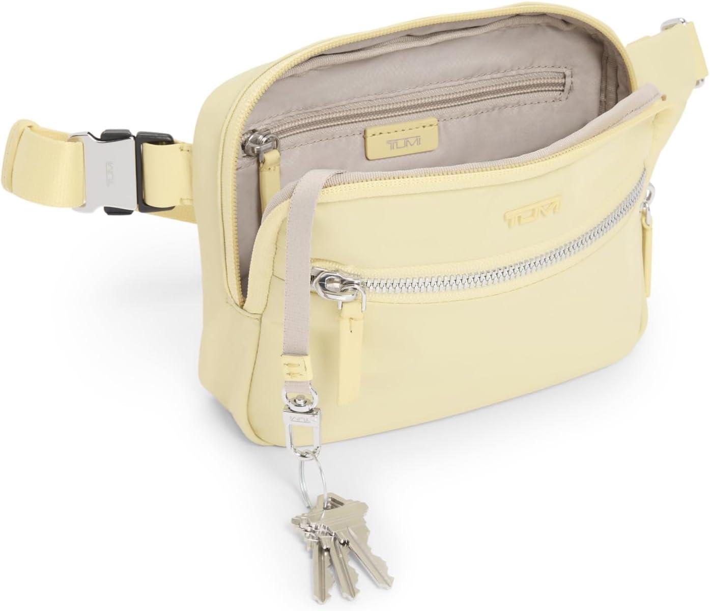 imageTUMI Voyageur Sedona Crossbody Bag Womens Stylish and Versatile Nylon Sling Purse for Business amp Travel Washed Yellow