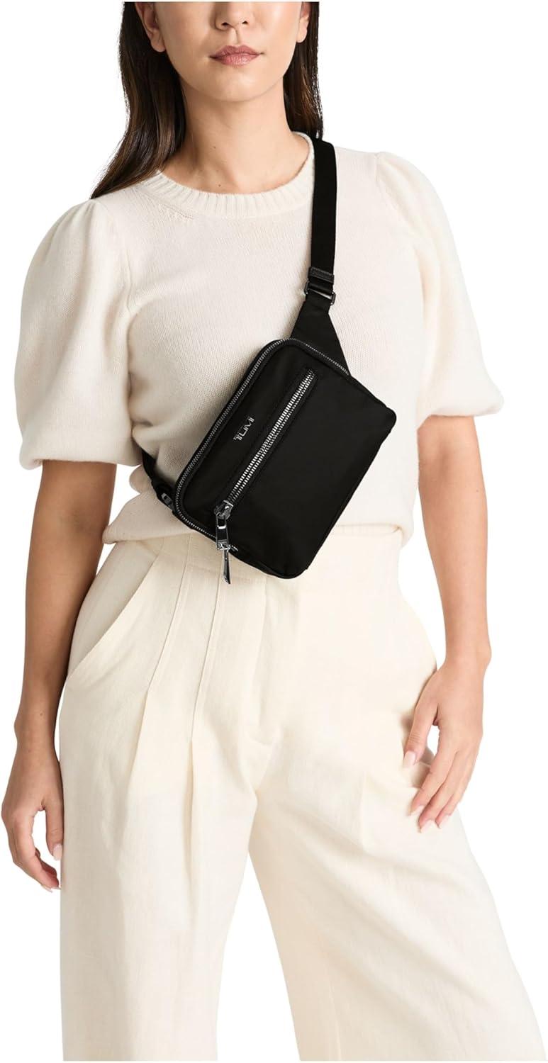 imageTUMI Voyageur Sedona Crossbody Bag Womens Stylish and Versatile Nylon Sling Purse for Business amp Travel Washed Yellow