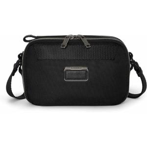 TUMI – Alpha Bravo Mayport Clutch Crossbody – Versatile Hands-Free Travel Bag – Stylish Comfortable Design(Black)