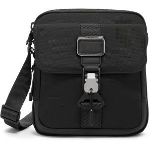 Tumi 0232709 Crossbody Official Authentic Alpha Bravo “Junior” Crossbody(Black)