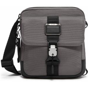 Tumi 0232709 Crossbody Official Authentic Alpha Bravo “Junior” Crossbody(Charcoal)