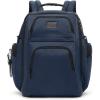 imageTUMI  Alpha Brief Pack  Mens and Womens Work and Travel Laptop Backpack with Padded Adjustable Strap  Fits Up to 15 Screen  Navy