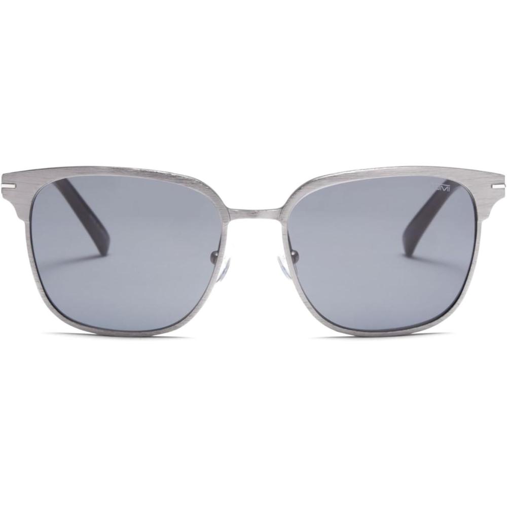 imageTUMI  009 Unisex Square Sunglasses  Casual Eyewear  Stylish Sunglasses for Men amp Women  UV Protection  Sunglass Case  55mm  Gunmetal