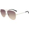 imageTUMI  008 Unisex Aviator Sunglasses  Gradient Sunglasses for Women amp Men  UV Protection  Premium Sunglass Case  59mm  Gold