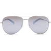 imageTUMI  008 Unisex Aviator Sunglasses  Gradient Sunglasses for Women amp Men  UV Protection  Premium Sunglass Case  59mm  Silver